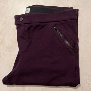 Rewind Women’s Burgundy Skinny Jegging Pants With Zipper Pockets Size XL
